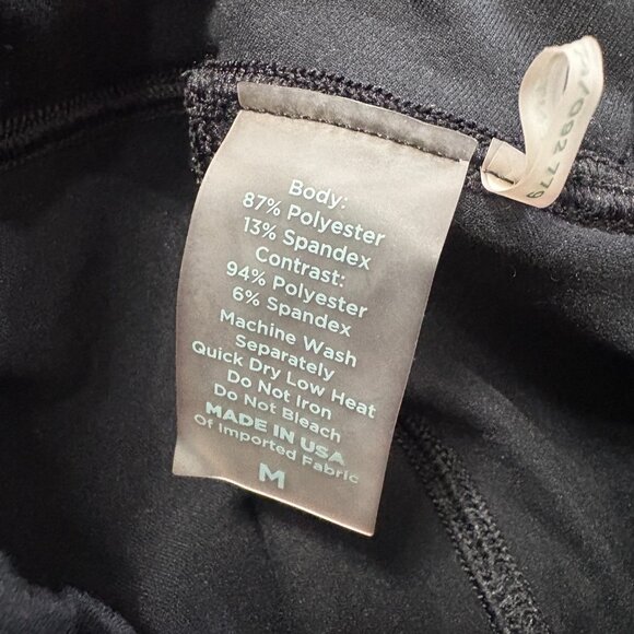 Bombshell Sportswear Scrunch Thigh-Highs Leggings black size M medium pocket - Picture 7 of 11